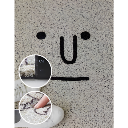 Smiley Fußmatte – PVC Rutschfest & Schnelltrocknend 40×60 cm