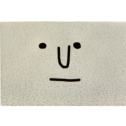 Smiley Fußmatte – PVC Rutschfest & Schnelltrocknend 40×60 cm