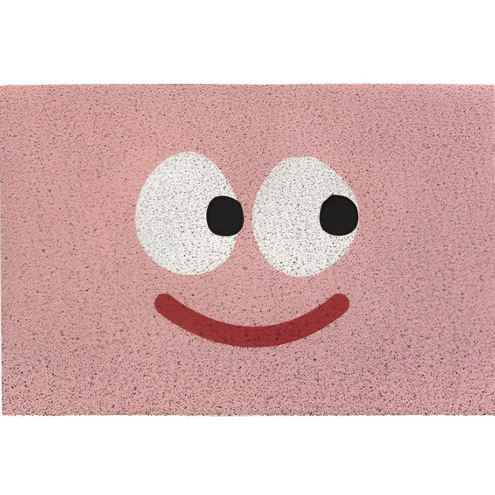 Smiley Fußmatte – PVC Rutschfest & Schnelltrocknend 40×60 cm