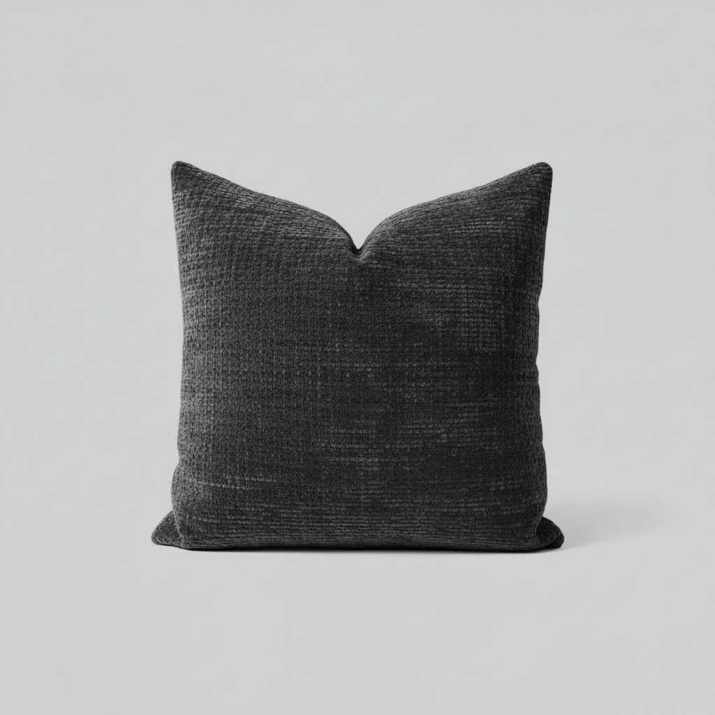 Chenille Kissenbezug 40x40 | Dekoratives Sofakissen