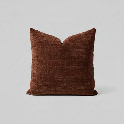 Chenille Kissenbezug 40x40 | Dekoratives Sofakissen