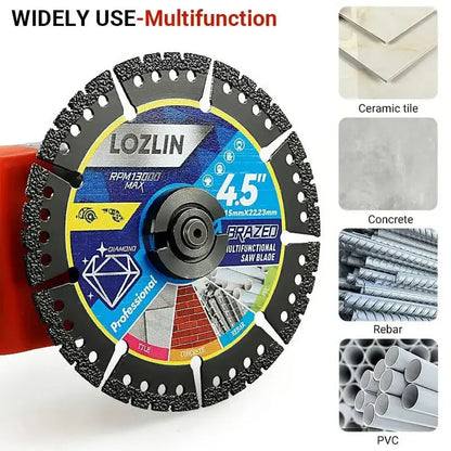 Diamant-Sägeblatt 115 mm – 2 Stück für Fliesen, Beton & Stahl
