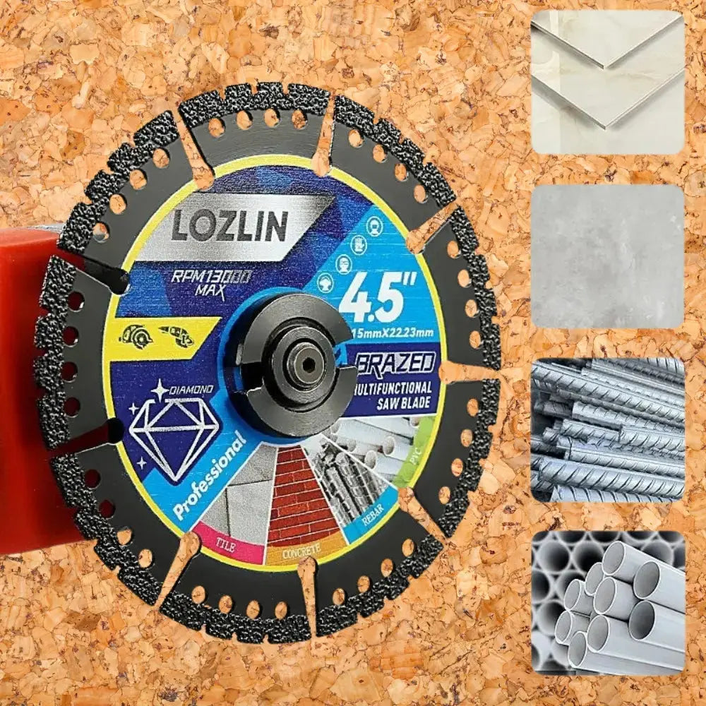 Diamant-Sägeblatt 115 mm – 2 Stück für Fliesen, Beton & Stahl
