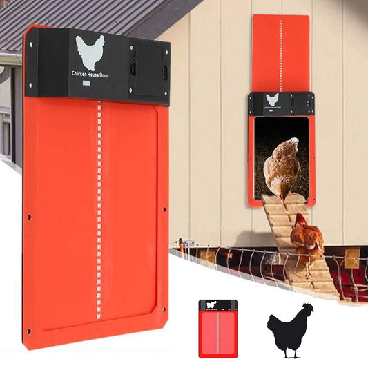 Automatisches Hühnerstall-Türsystem SafeCoop – Lichtgesteuert & Raubtiersicher