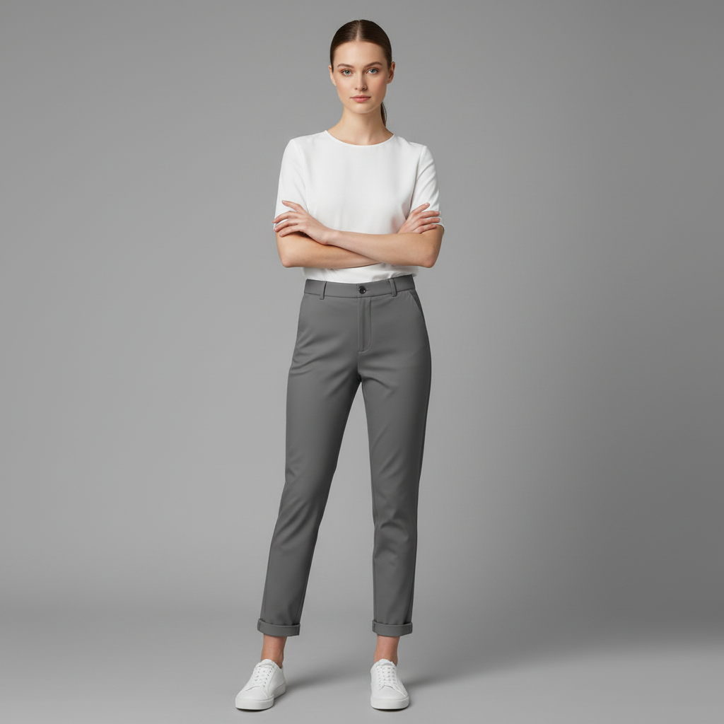 Elegante Anzughose Damen | Hochtailliert und Figurbetont