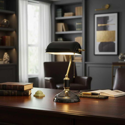 Glas Tischlampe | Elegante Europäische Tischleuchte