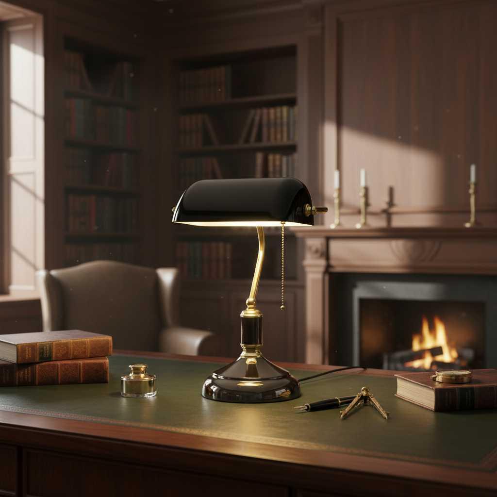 Glas Tischlampe | Elegante Europäische Tischleuchte