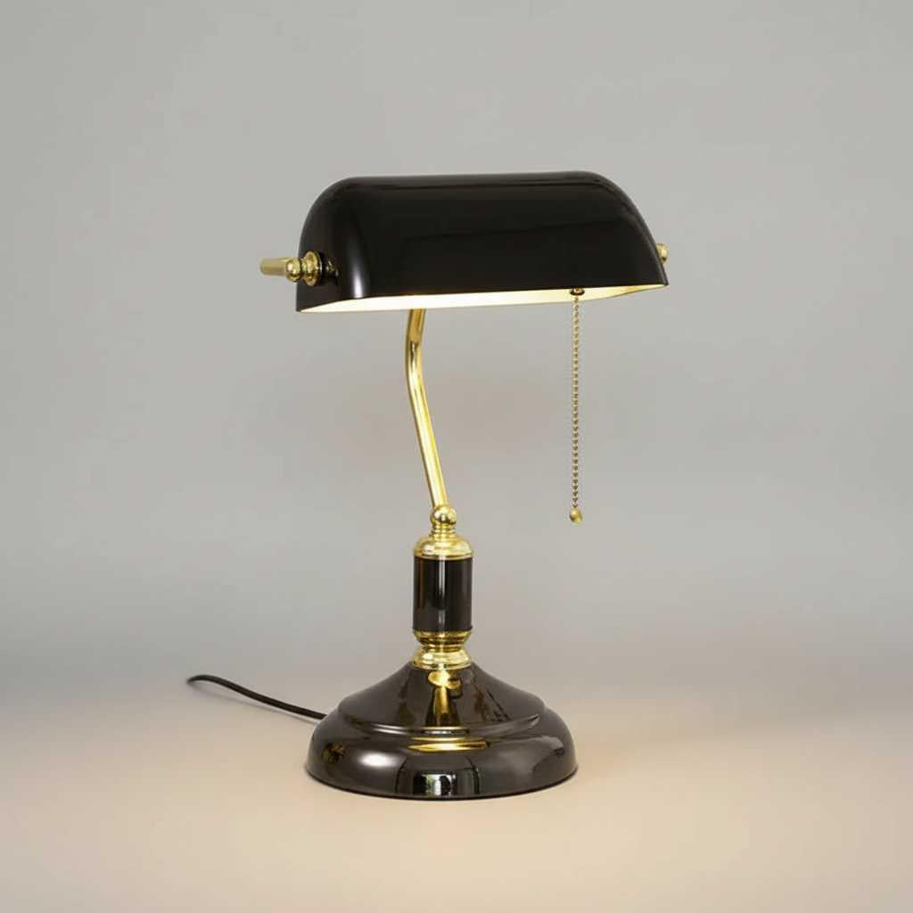 Glas Tischlampe | Elegante Europäische Tischleuchte