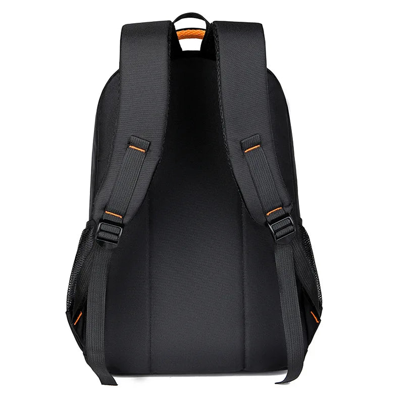 Herren Oxford Rucksack Wasserdicht – USB-Ladeanschluss & Multifach