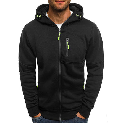 Karl | Herren Hoodie – Reißverschluss, Lässig & Alltagstauglich