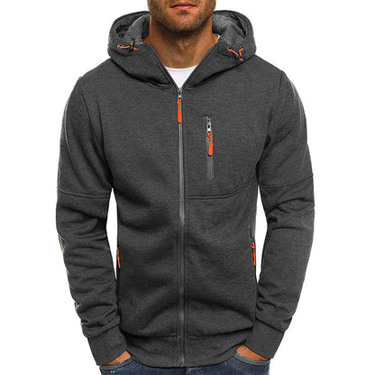 Karl | Herren Hoodie – Reißverschluss, Lässig & Alltagstauglich