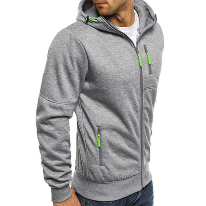 Karl | Herren Hoodie – Reißverschluss, Lässig & Alltagstauglich