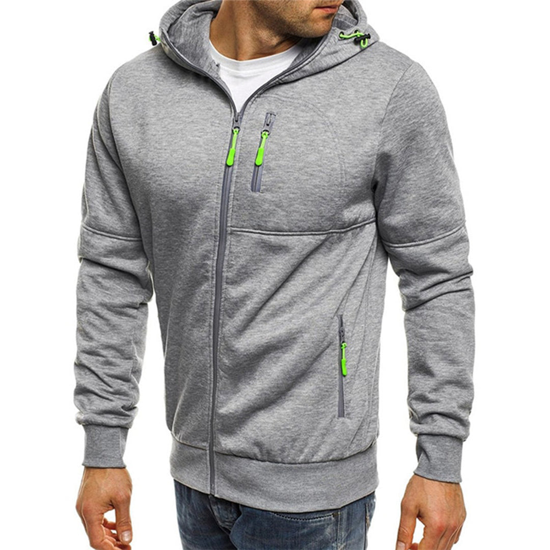 Karl | Herren Hoodie – Reißverschluss, Lässig & Alltagstauglich