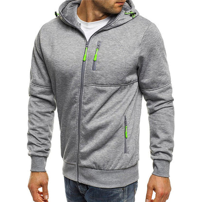 Karl | Herren Hoodie – Reißverschluss, Lässig & Alltagstauglich