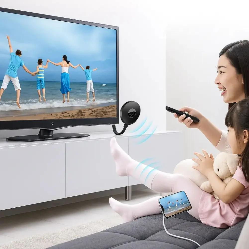 Kabelloser Screen-Mirror-Adapter 1080p – TV HDMI Streaming