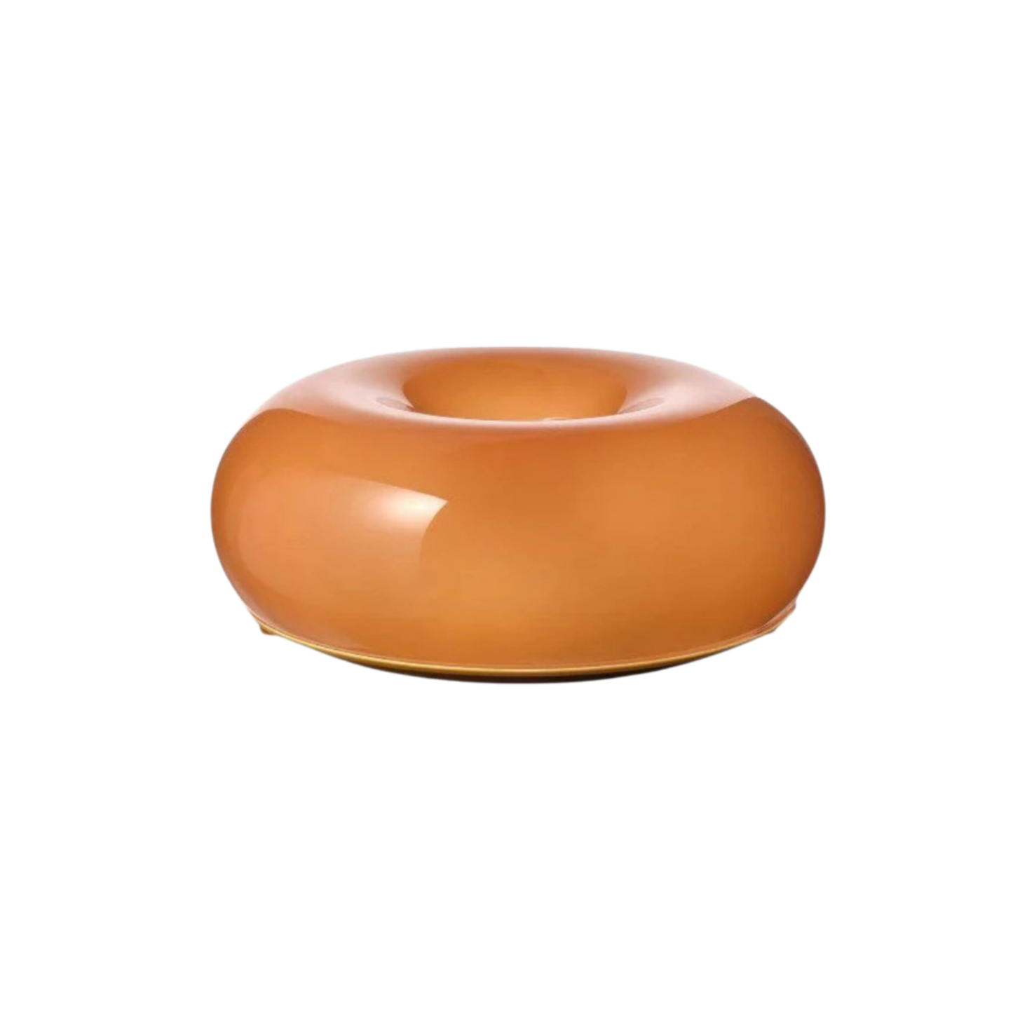 Runde LED-Tischlampe Donutform – 30 cm & Warmweiß Dekor