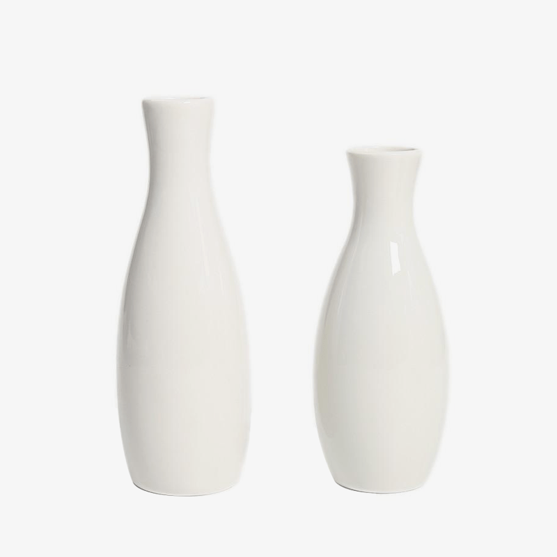 Moderne Runde Bodenvase | Keramik Blumenvase 1