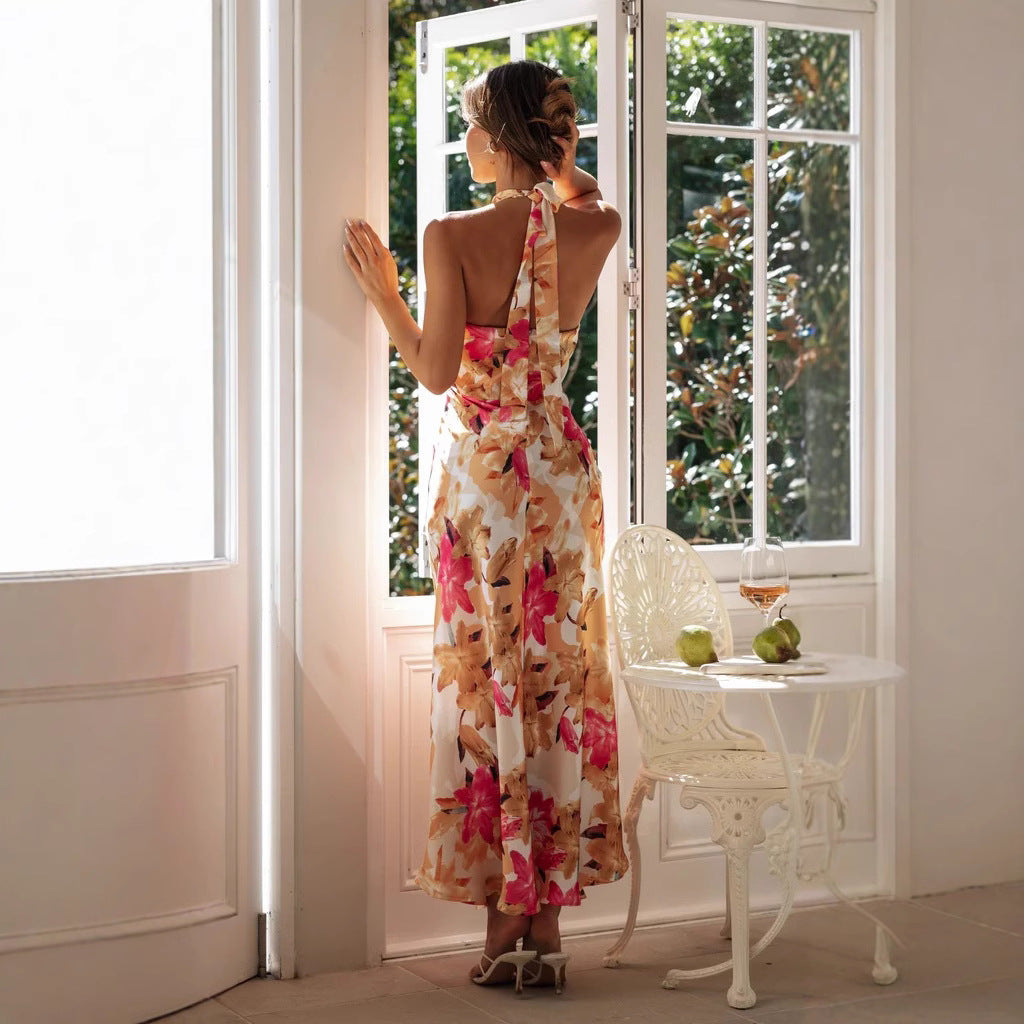 Halterneck Kleid Damen Hochzeitsgast – Neckholder Ausschnitt & Elegant
