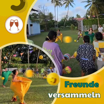 Riesenhosen Outdoor-Spielset – Mit Hüpfbällen & Gruppenspiele