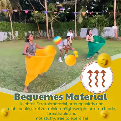 Riesenhosen Outdoor-Spielset – Mit Hüpfbällen & Gruppenspiele