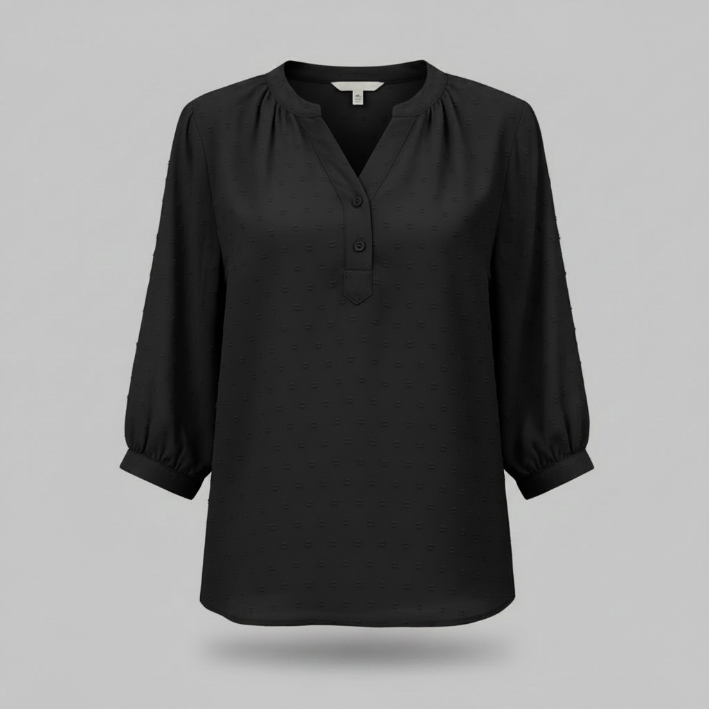 Patchwork Bluse Damen | Modische Weiße Bluse für Freizeit