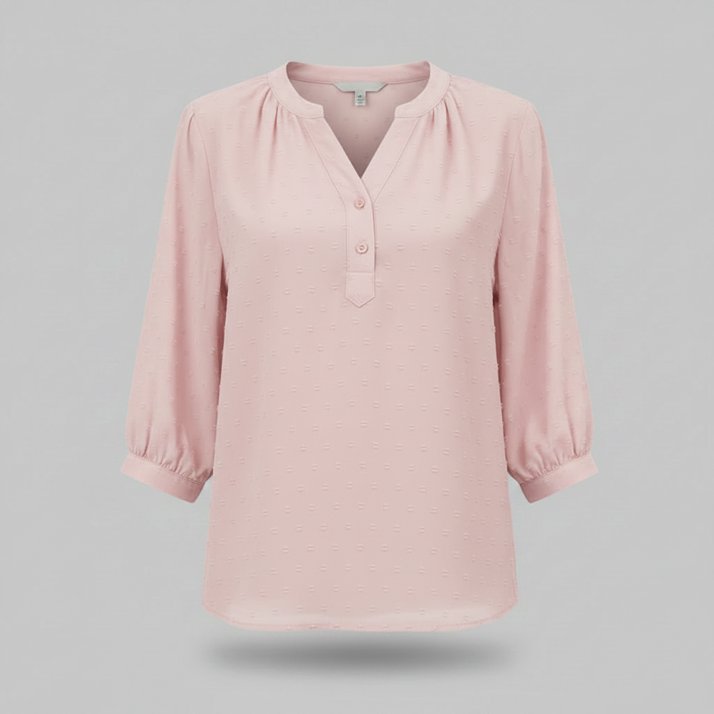 Patchwork Bluse Damen | Modische Weiße Bluse für Freizeit