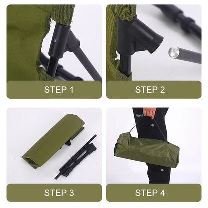Camping-Klappstuhl Ultraleicht – Gepolstert & Faltbar Outdoor