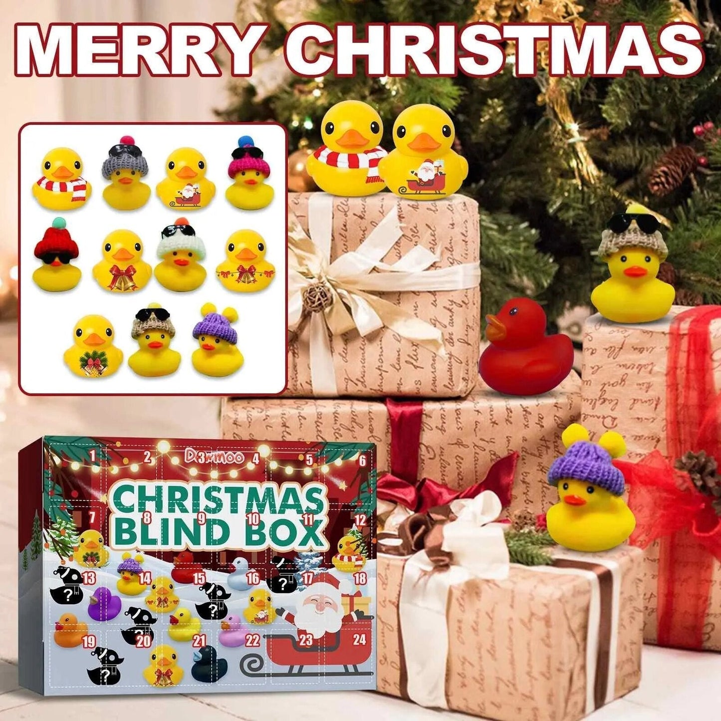 Badeentchen Adventskalender – 24 Überraschungen Kinder & Badezimmer