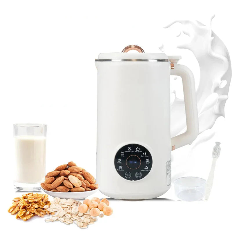 Nussmilchmaker 8-in-1 1000 ml – Elektrisch Heiß-Kalt & Selbstreinigend