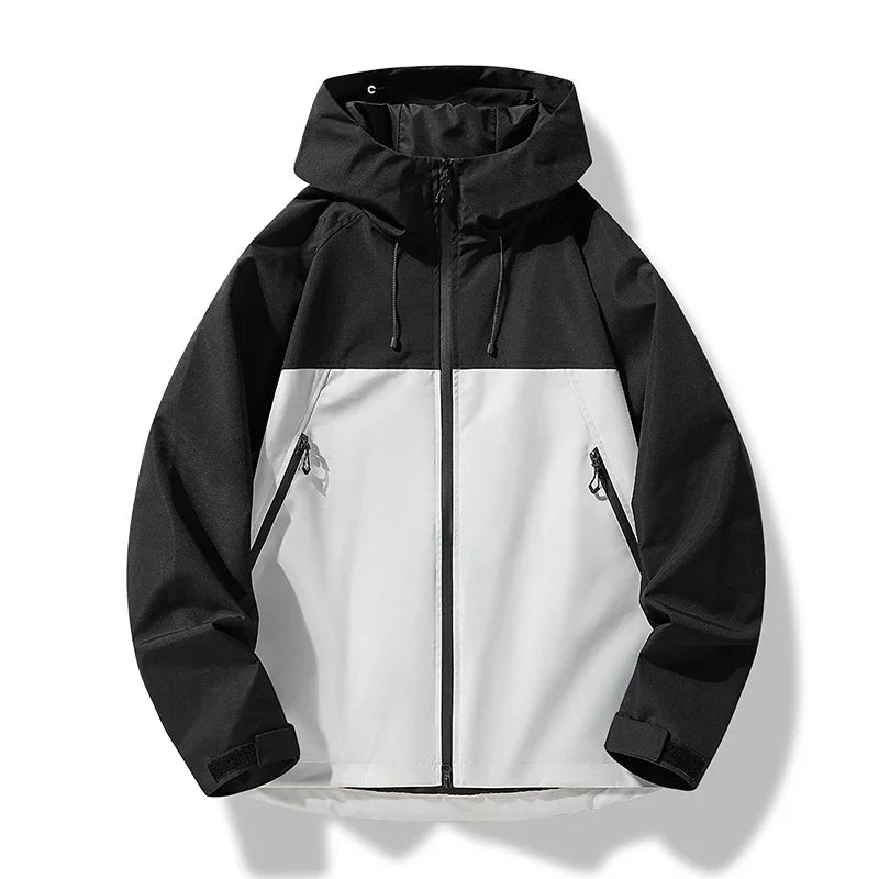 Herren Hardshell Jacke Wasserdicht – Winddicht, Kapuze & Outdoor