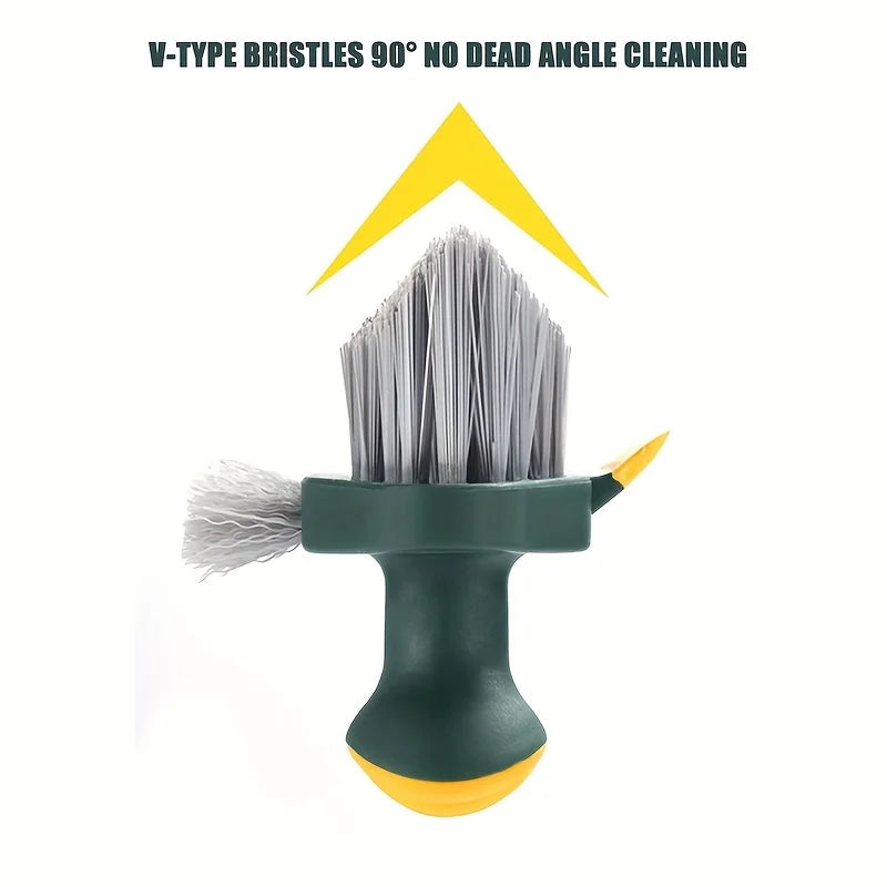 Fugenreinigungsbürste 2er-Set – 4-in-1 Fliesen, Fugen & Glas