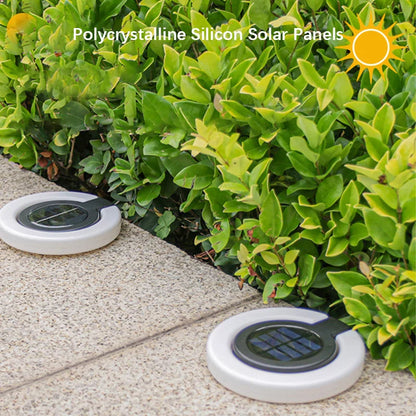 Solar-Gartenleuchte – 360° Schwenkbar & IP65 Erdspieß
