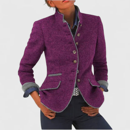 Alina | Damen Cardigan – Formell, Knopfleiste & Weicher Strick