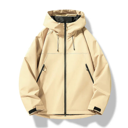 Herren Hardshell Jacke Wasserdicht – Winddicht, Kapuze & Outdoor