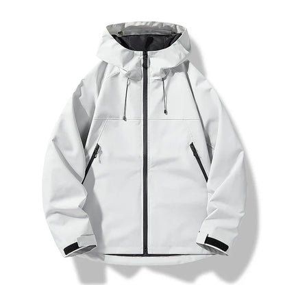 Herren Hardshell Jacke Wasserdicht – Winddicht, Kapuze & Outdoor