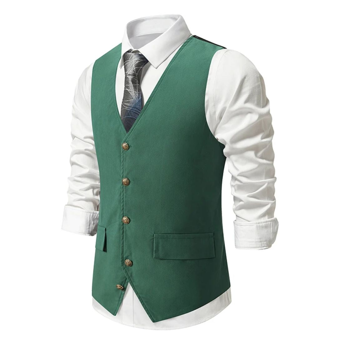 Trachtenweste Herren im eleganten Landhausstil – Bild 1