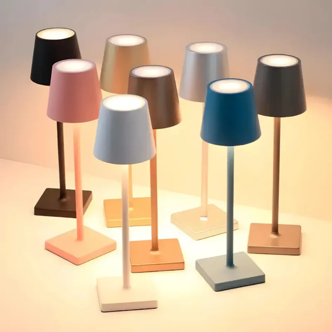 Kabellose Tischlampe – Wiederaufladbar Dimmbar & Touch LED