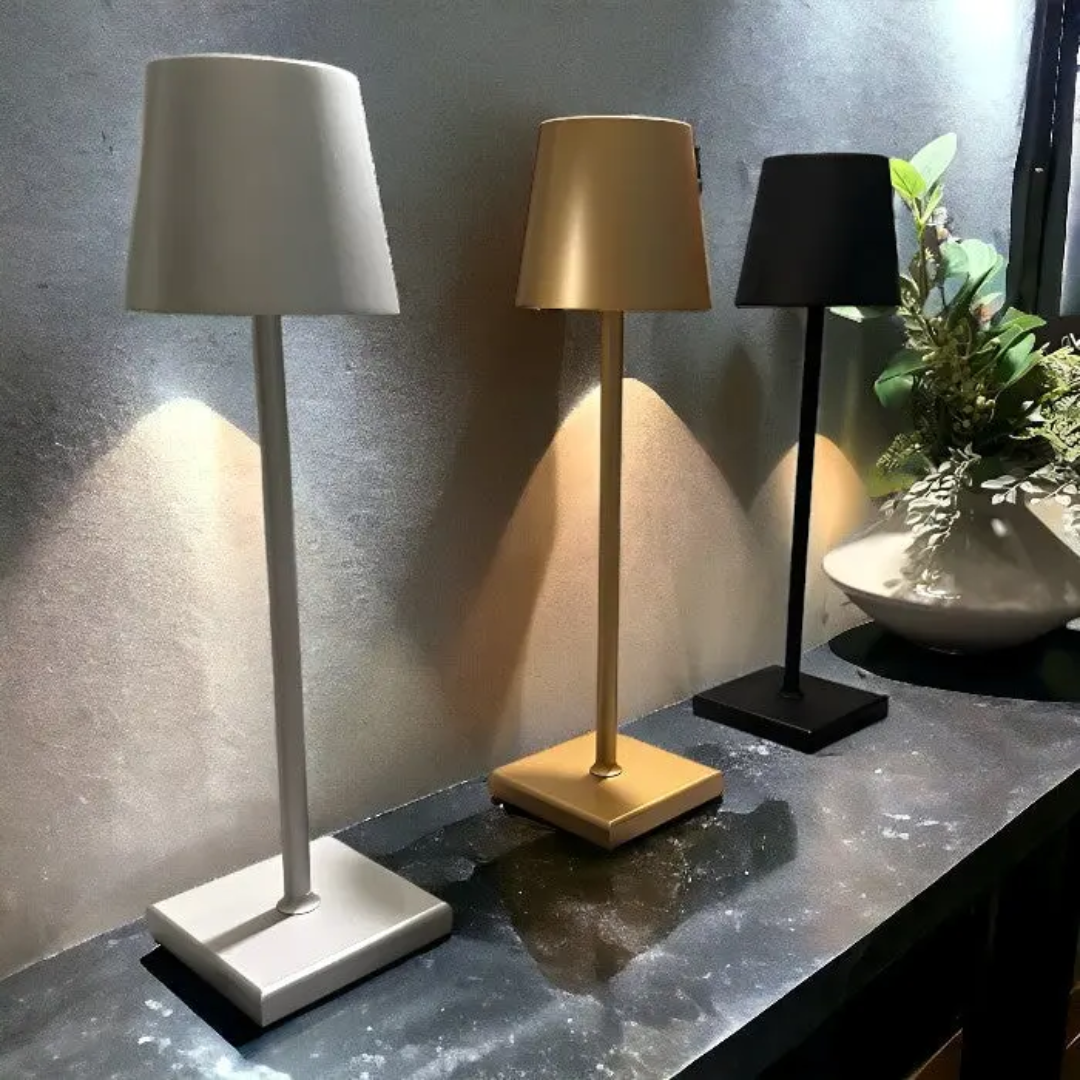 Kabellose Tischlampe – Wiederaufladbar Dimmbar & Touch LED
