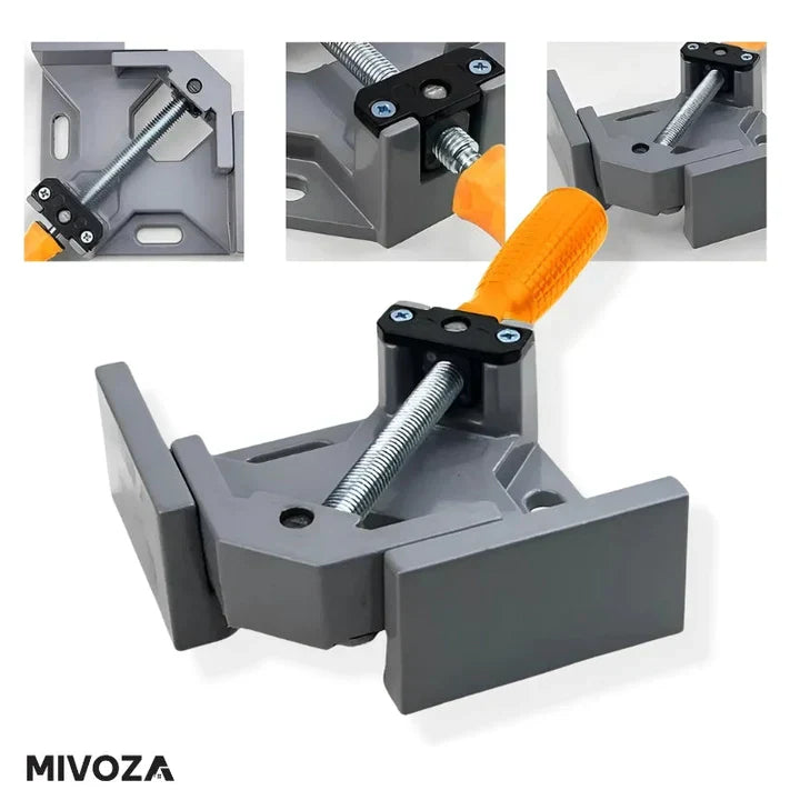 Winkelklemme 90° Aluminium – Präzise Eckenverbindung & Holzbearbeitung
