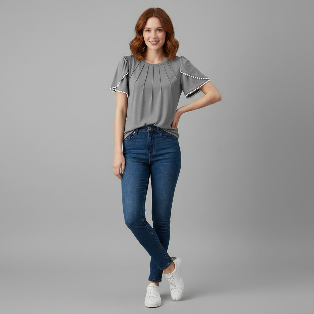 Vanessa | Damen Bluse aus Baumwolle