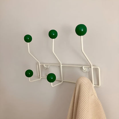 Wandgarderobe Mid-Century – Gusseisen 3–4 Haken & Flur