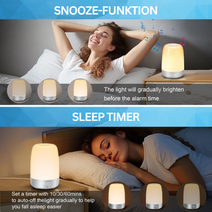 Wake-up-Light – Naturklänge Lichtwecker & Sonnenaufgangssimulation