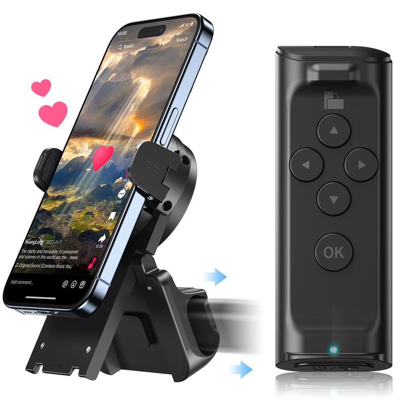 Smartphone-Griff mit Bluetooth-Fernauslöser – 180° Halterung