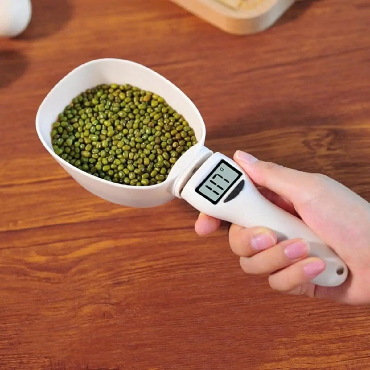 Digitaler Messlöffel mit Waage – Bis 800 g & Präzise Dosierung