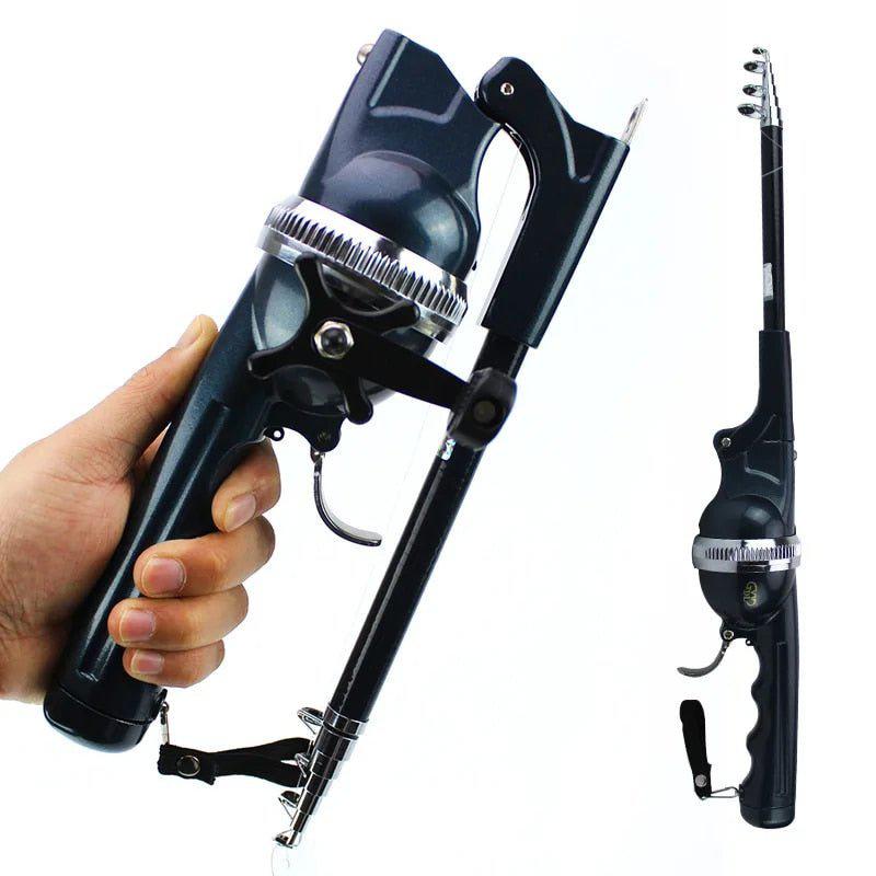 Teleskop-Angelrute 134 cm – Mit Integrierter Rolle