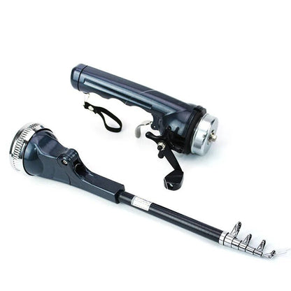 Teleskop-Angelrute 134 cm – Mit Integrierter Rolle