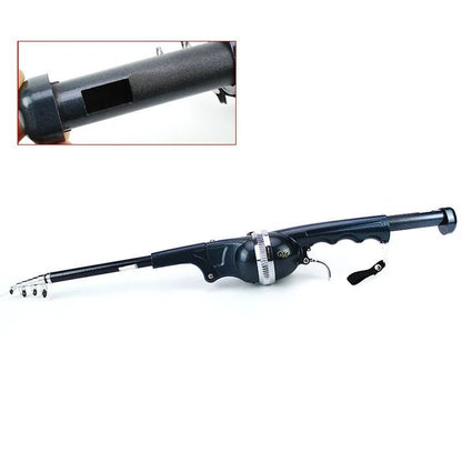 Teleskop-Angelrute 134 cm – Mit Integrierter Rolle