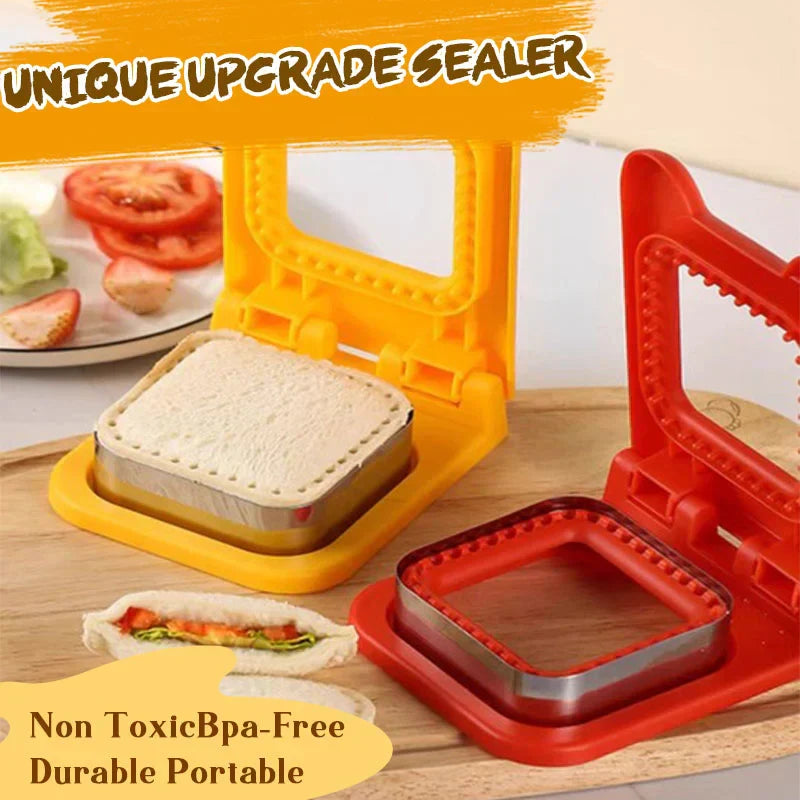 Sandwich-Maker mit Versiegelung – Rund & Kompakt für Toasts