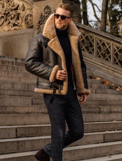 Roland | Herren Fliegerjacke – Klassisch, Reißverschluss & Robust