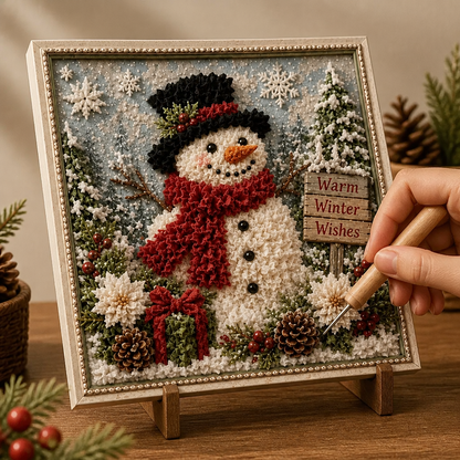 3D Stoff Bastelset Weihnachten – Vorgestanzt, Ohne Nähen & 6 Motive – Bild 3